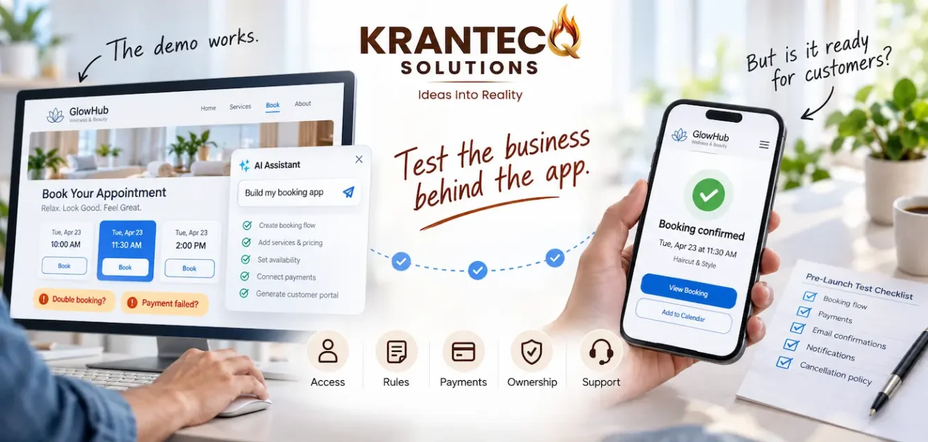 krantecq-ai-business-blog the demo works, but is it ready for customers?